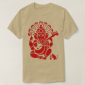 Ganesh aangesloten t-shirt (Design voorkant)