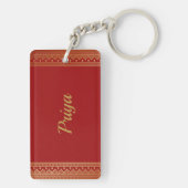 Ganesh AcrylSleutelhanger Sleutelhanger (achterkant)