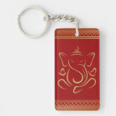 Ganesh AcrylSleutelhanger Sleutelhanger (Voorkant)