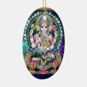 GANESH AURA BLESSINGS KERAMISCH ORNAMENT (Rechts)