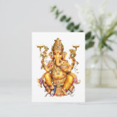 GANESH AURA BRIEFKAART (Staand voorkant)