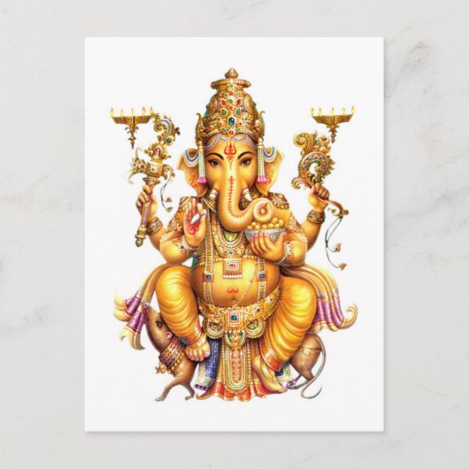 GANESH AURA BRIEFKAART (Voorkant)
