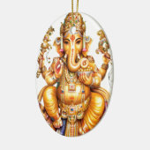GANESH AURA KERAMISCH ORNAMENT (Links)