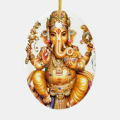 GANESH AURA KERAMISCH ORNAMENT (Voorkant)