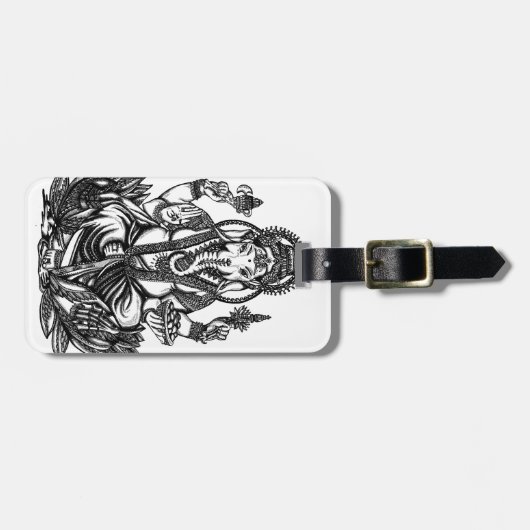 Ganesh Bagagelabel (Voorkant horizontaal)