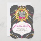 Ganesh Birthday party 5 x 7 inch Kaart (Voorkant)