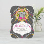 Ganesh Birthday party 5 x 7 inch Kaart (Staand voorkant)