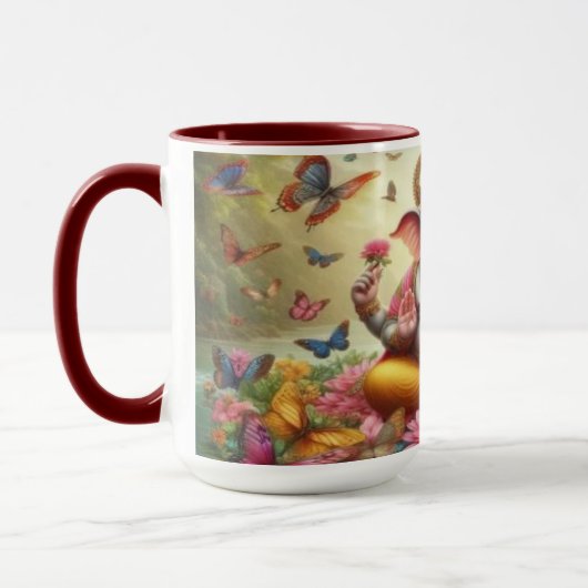 Ganesh Blessing Coffee Mok (Links)