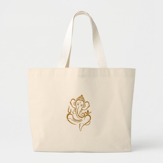 Ganesh boodschappentas grote tote bag (Voorkant)