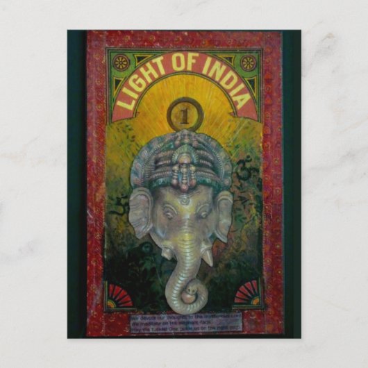Ganesh Briefkaart (Voorkant)