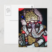 Ganesh Briefkaart (Voorkant / Achterkant)
