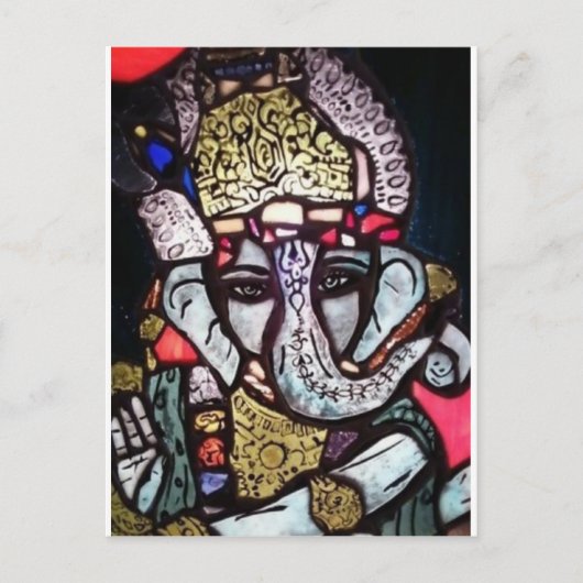 Ganesh Briefkaart (Voorkant)