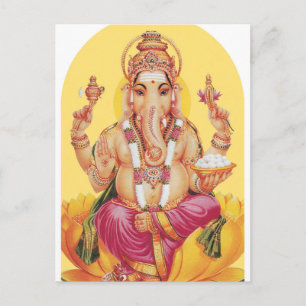 Ganesh Briefkaart