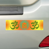 Ganesh bumper sticker (Op auto)