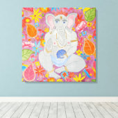 Ganesh Canvas Poster Afdruk (Insitu (Houten vloer))