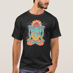 Ganesh Chaturthi Hinduism Prosperity Good Fortune T-shirt