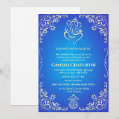Ganesh Chaturthi Puja Kaart (Voorkant / Achterkant)