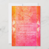 Ganesh Chaturthi Puja Kaart (Voorkant)