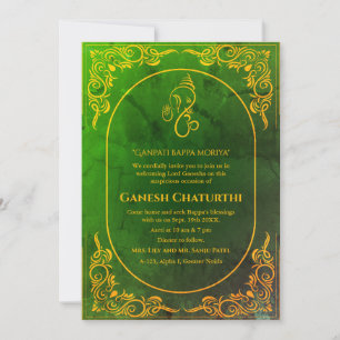 Ganesh Chaturthi Puja Kaart