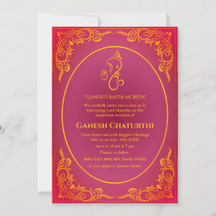 Ganesh Chaturthi Puja Kaart