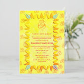 Ganesh Chaturthi Puja Kaart (Staand voorkant)