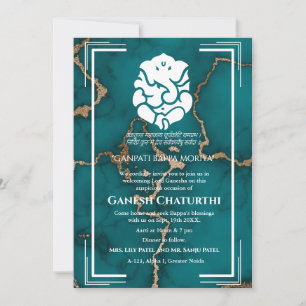 Ganesh Chaturthi Puja Kaart