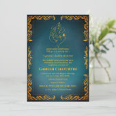 Ganesh Chaturthi Puja Kaart (Staand voorkant)