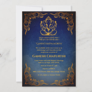 Ganesh Chaturthi Puja Kaart