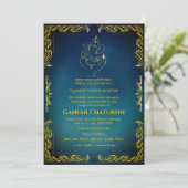 Ganesh Chaturthi Puja Kaart (Staand voorkant)