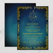 Ganesh Chaturthi Puja Kaart (Voorkant / Achterkant)