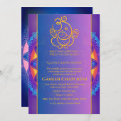 Ganesh Chaturthi Puja Kaart (Voorkant / Achterkant)