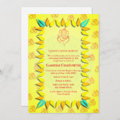 Ganesh Chaturthi Puja Kaart (Voorkant / Achterkant)