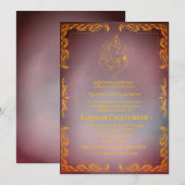 Ganesh Chaturthi Puja Kaart (Voorkant / Achterkant)