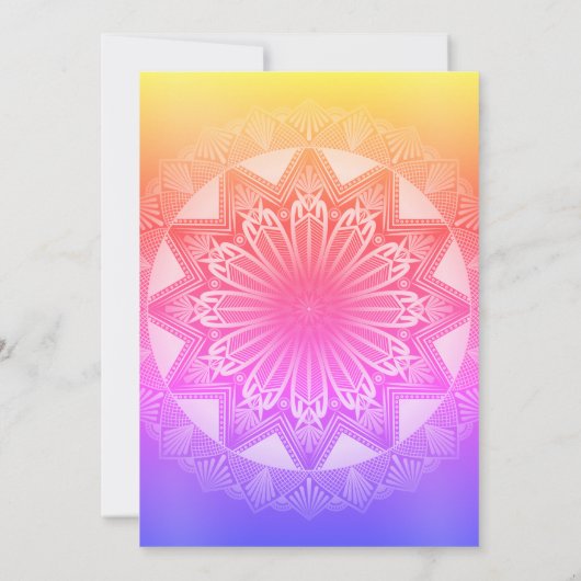 Ganesh Chaturthi Puja Kaart (Achterkant)