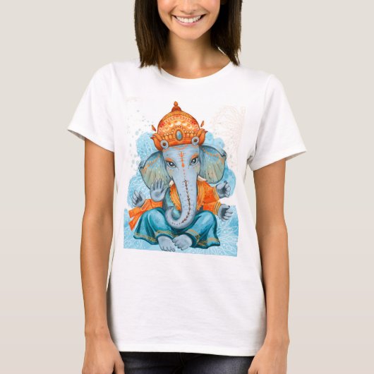 Ganesh Chaturthi T-shirt (Voorkant)