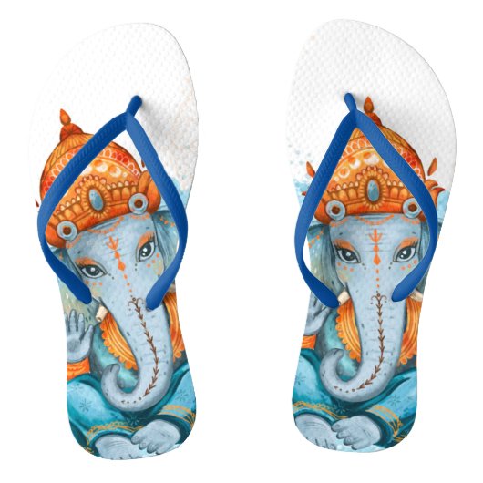 Ganesh Chaturthi Teenslippers (Voetbed)