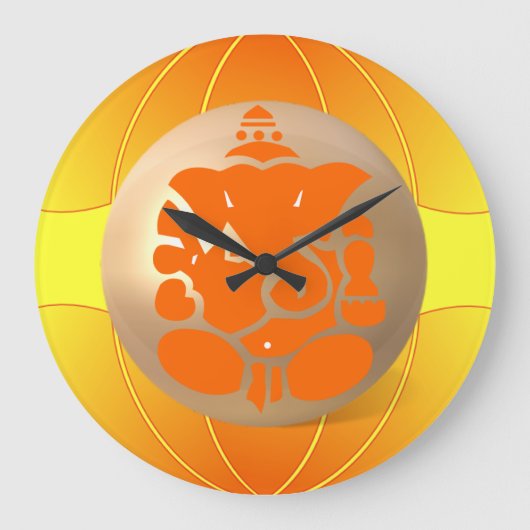 Ganesh Clock Grote Klok (Voorkant)