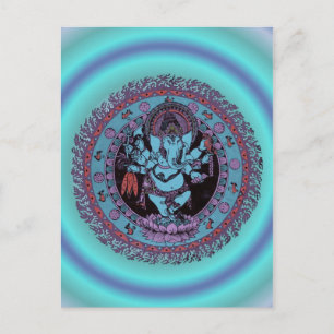 Ganesh Dancer Briefkaart