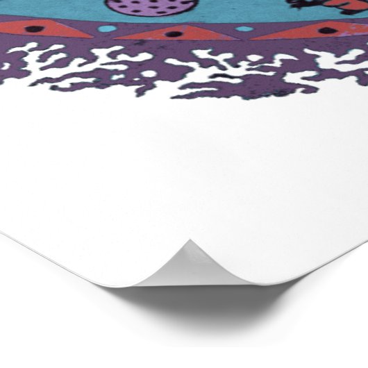 Ganesh Dancer Poster (Hoek)