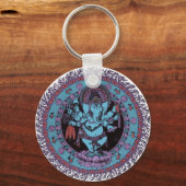 Ganesh Dancer Sleutelhanger (Voorkant)