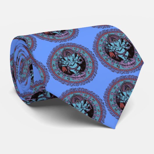 Ganesh Dancer Stropdas (Opgerold)