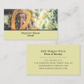 Ganesh de hindoe God, hindoeïsme, Religie Visitekaartje (Voorkant / Achterkant)