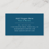 Ganesh de hindoe God, hindoeïsme, Religie Visitekaartje (Achterkant)