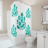 Ganesh douchegordijn (In situ)