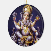 Ganesh Ganesha Hindu India Asian Elephant Deite Keramisch Ornament (Links)