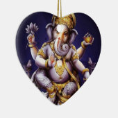 Ganesh Ganesha Hindu India Asian Elephant Deite Keramisch Ornament (Rechts)