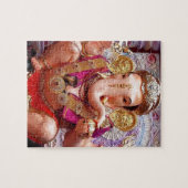 Ganesh Ganesha Hindu India Asian Elephant Deite Legpuzzel (Horizontaal)