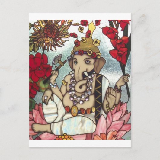 GANESH GLAS IN LOOD 12 FEB 2014.jpg Briefkaart (Voorkant)