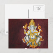 Ganesh Glory Briefkaart (Voorkant / Achterkant)