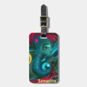 ganesh god india hindus bagagelabel (Voorkant verticaal)